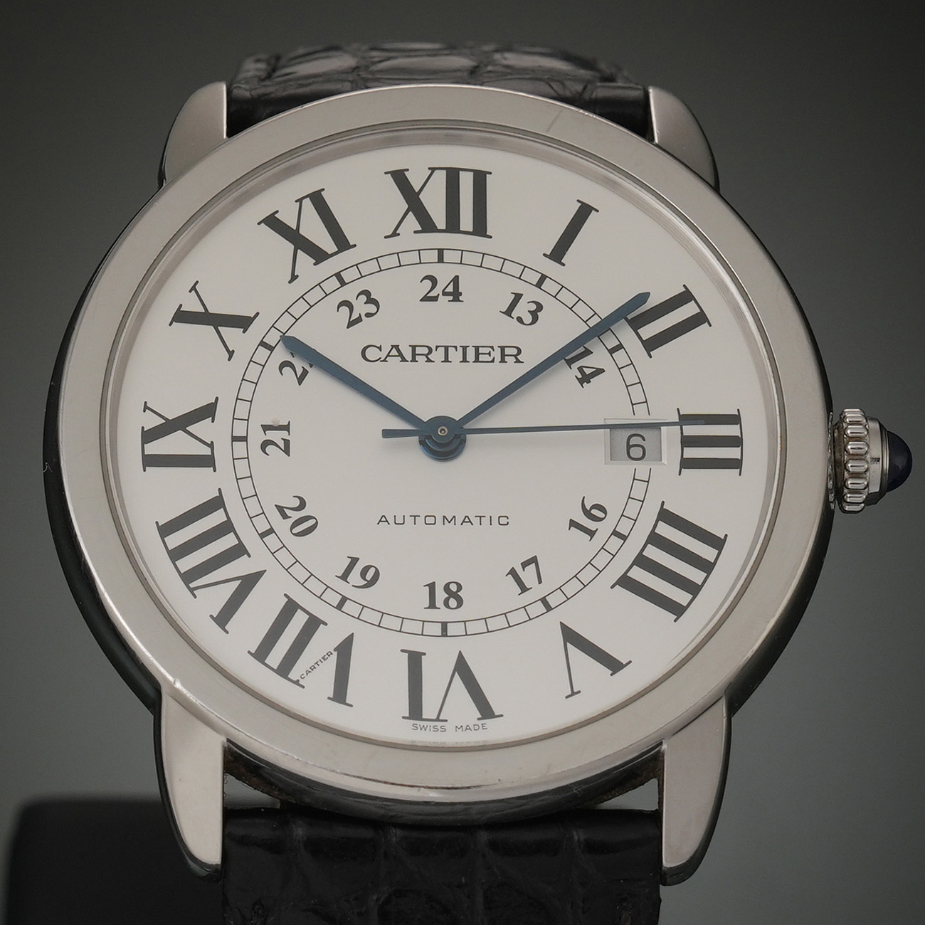 CARTIER(USED)까르띠에 롱드 솔로 42 오토 W6701010