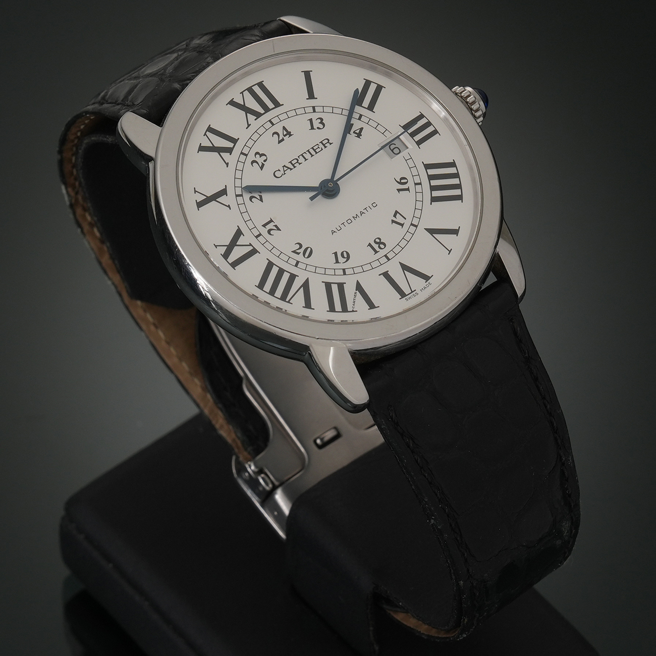 CARTIER(USED)까르띠에 롱드 솔로 42 오토 W6701010