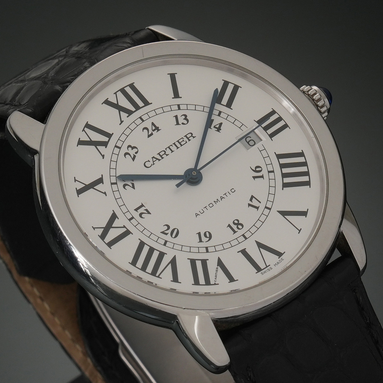 CARTIER(USED)까르띠에 롱드 솔로 42 오토 W6701010