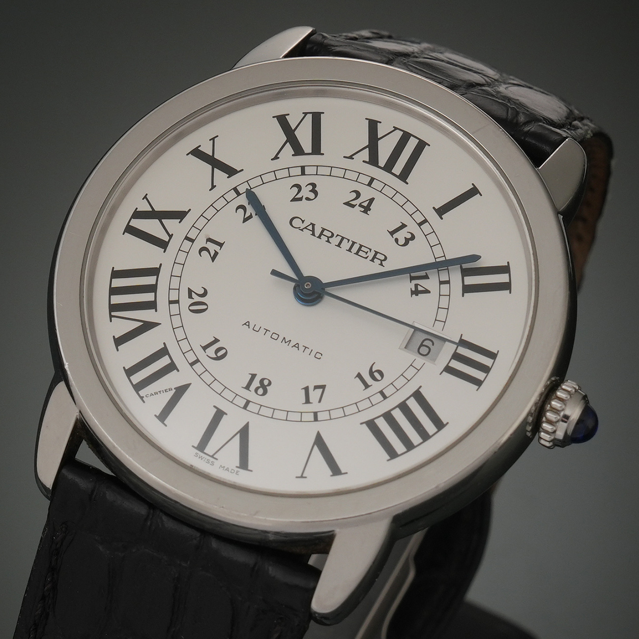 CARTIER(USED)까르띠에 롱드 솔로 42 오토 W6701010