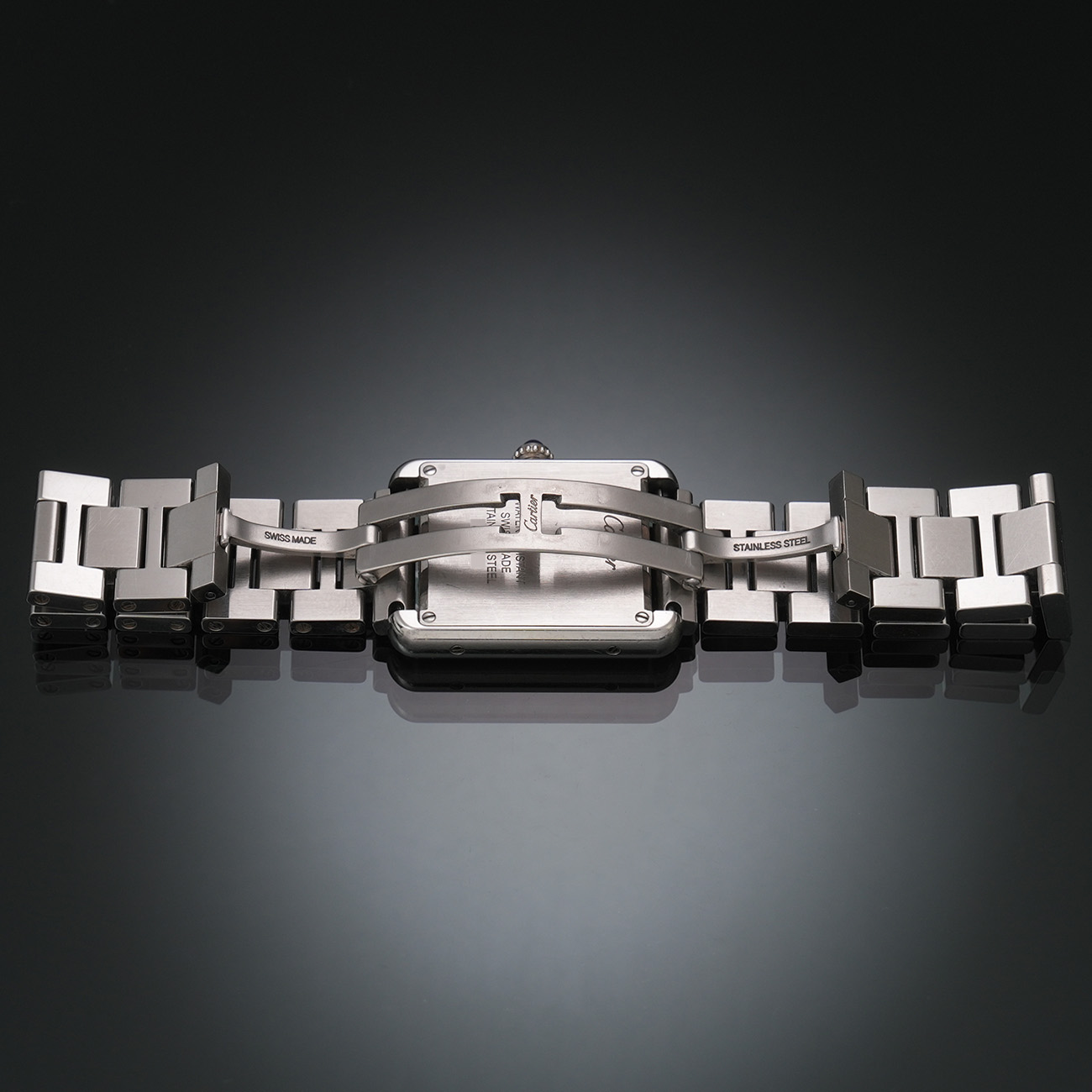 CARTIER(USED)까르띠에 탱크 솔로 스틸 스몰 W5200013