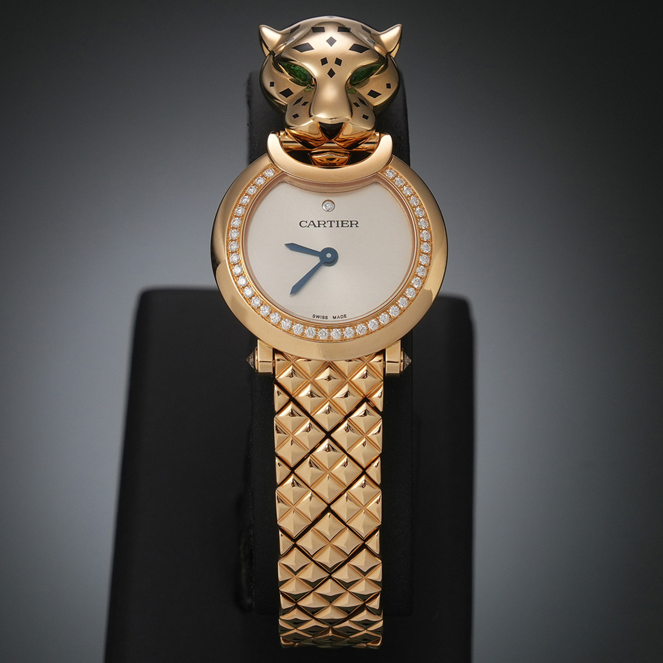 CARTIER(USED)까르띠에 라 팬더 드 까르띠에 다이아 워치