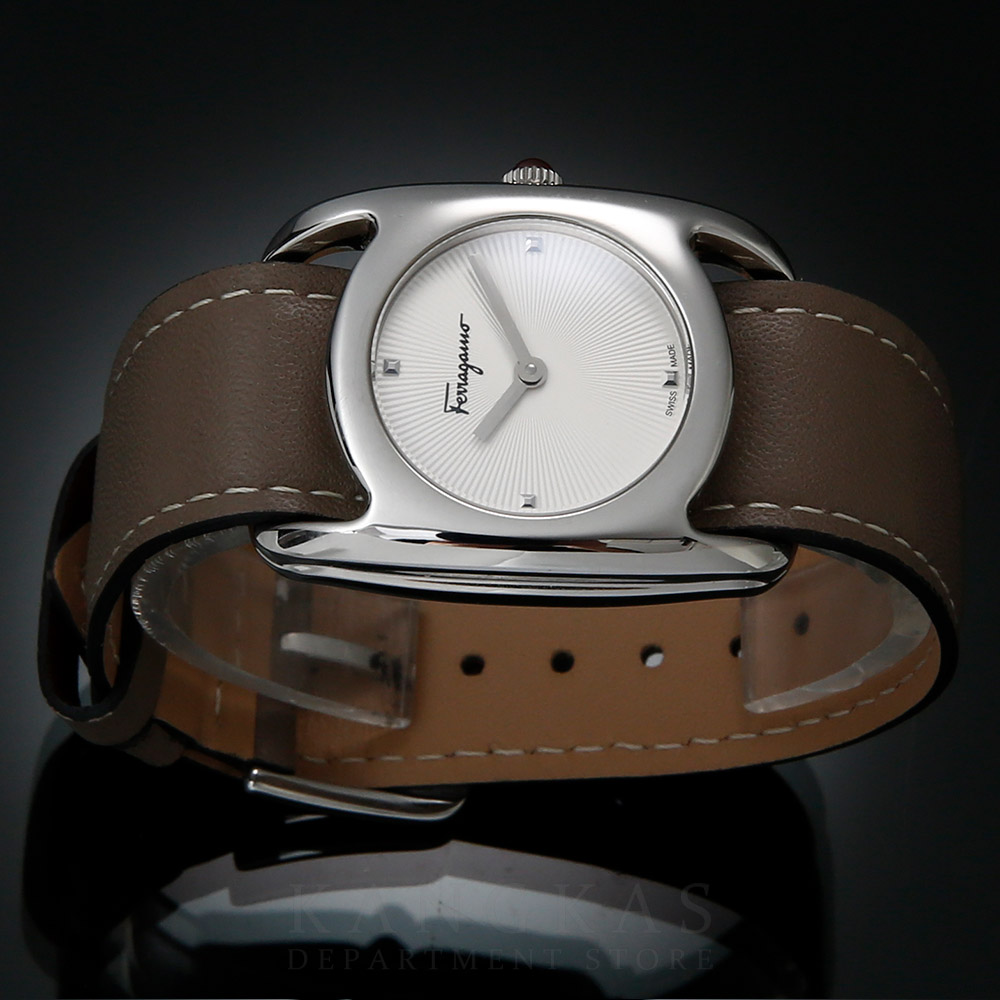 FERRAGAMO(USED)페레가모 SFEL00119 바라 여성시계