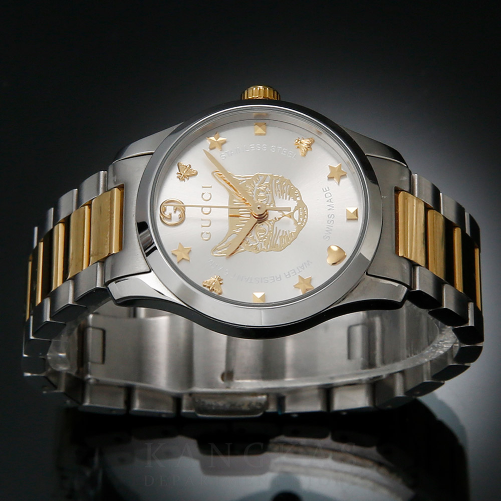GUCCI(USED)구찌 YA126596 캣 워치
