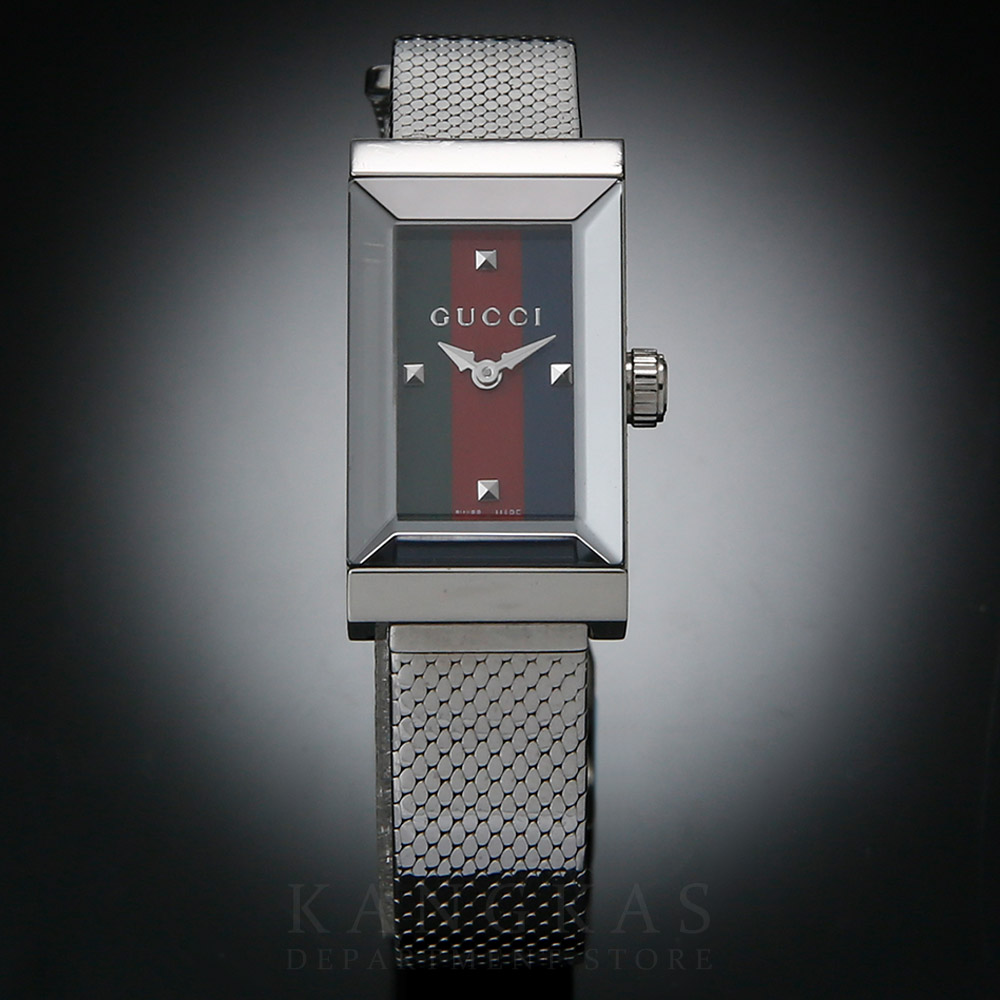 GUCCI(USED)구찌 YA147510 스퀘어 쿼츠 워치