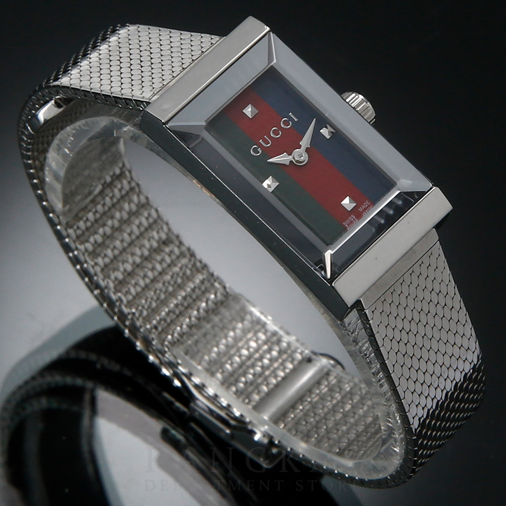 GUCCI(USED)구찌 YA147510 스퀘어 쿼츠 워치