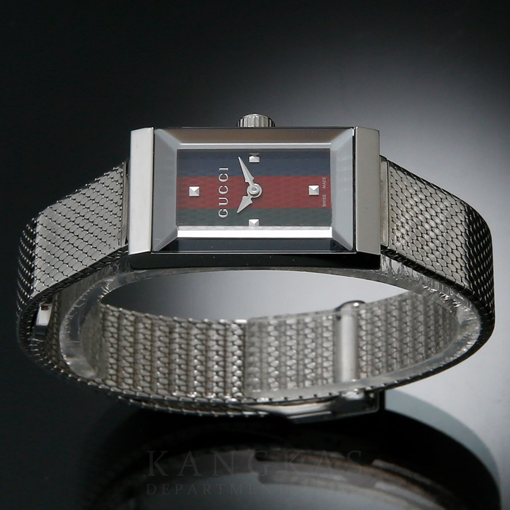 GUCCI(USED)구찌 YA147510 스퀘어 쿼츠 워치