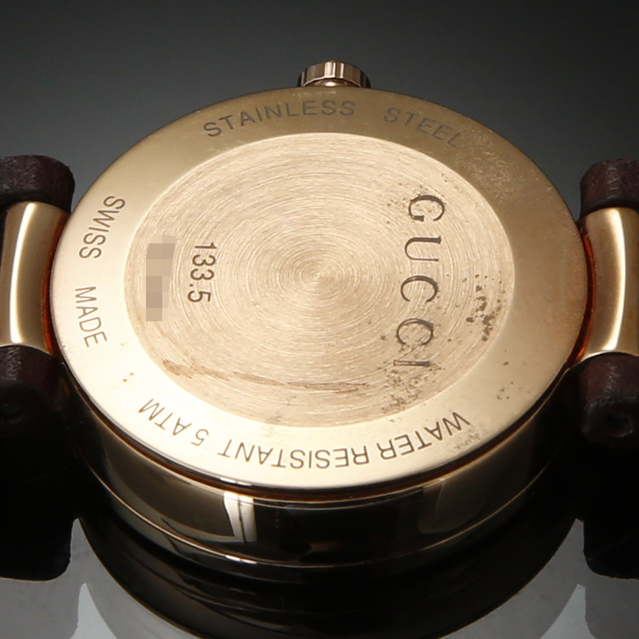 GUCCI(USED)구찌 G로고 스틸 워치 133.5