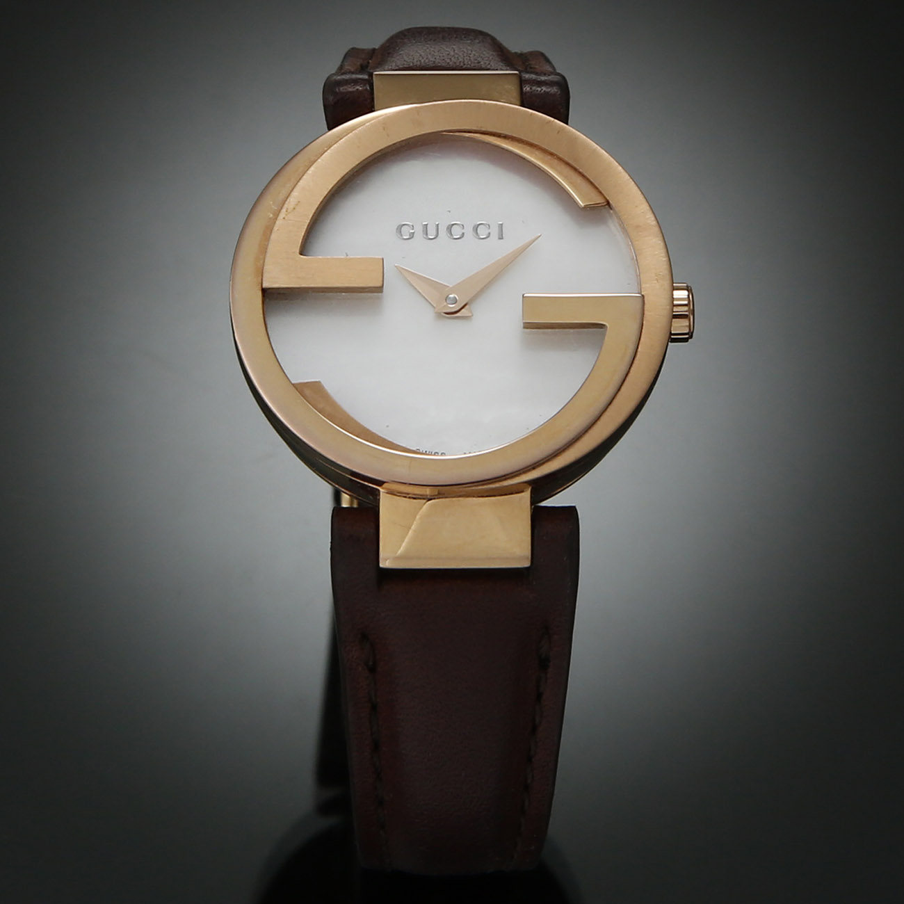 GUCCI(USED)구찌 G로고 스틸 워치 133.5