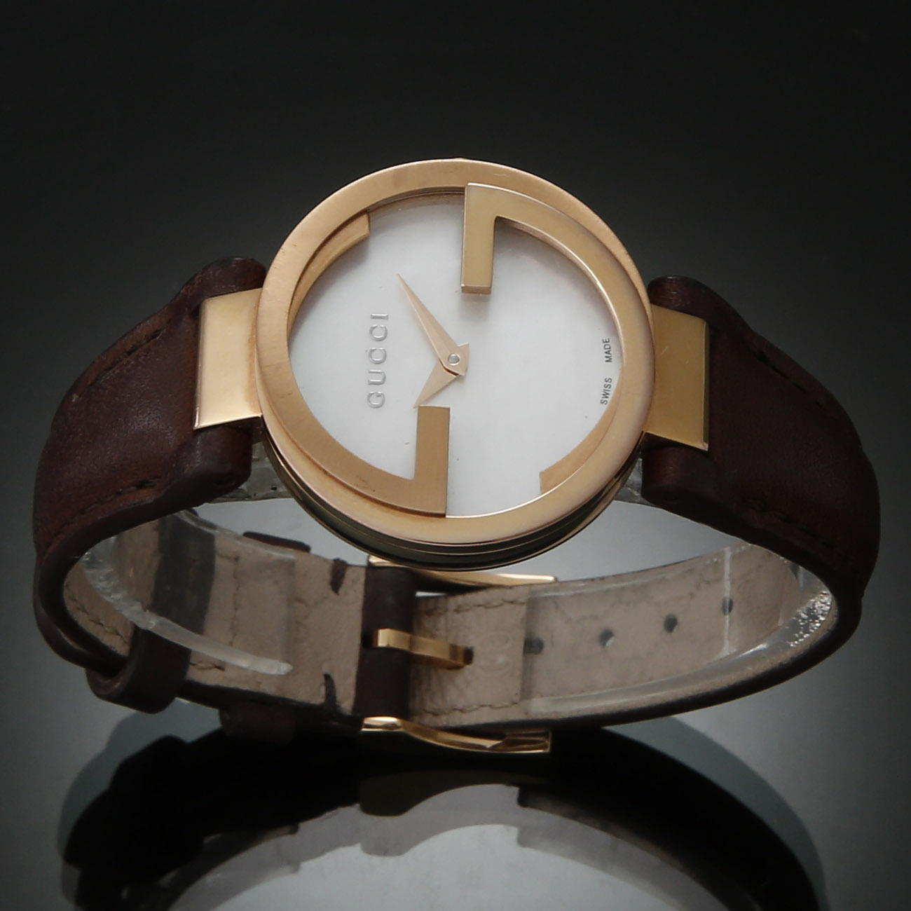 GUCCI(USED)구찌 G로고 스틸 워치 133.5