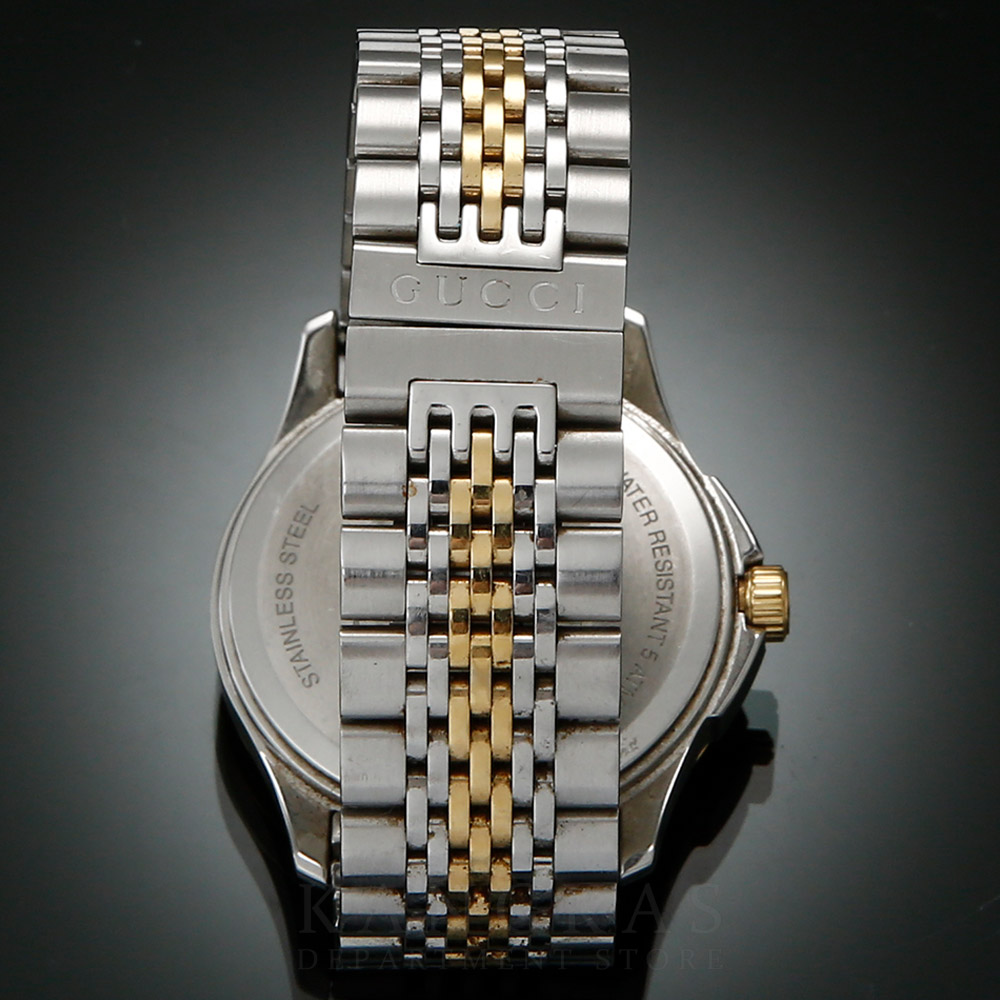 GUCCI(USED)구찌 스틸 금장 시계 126.4