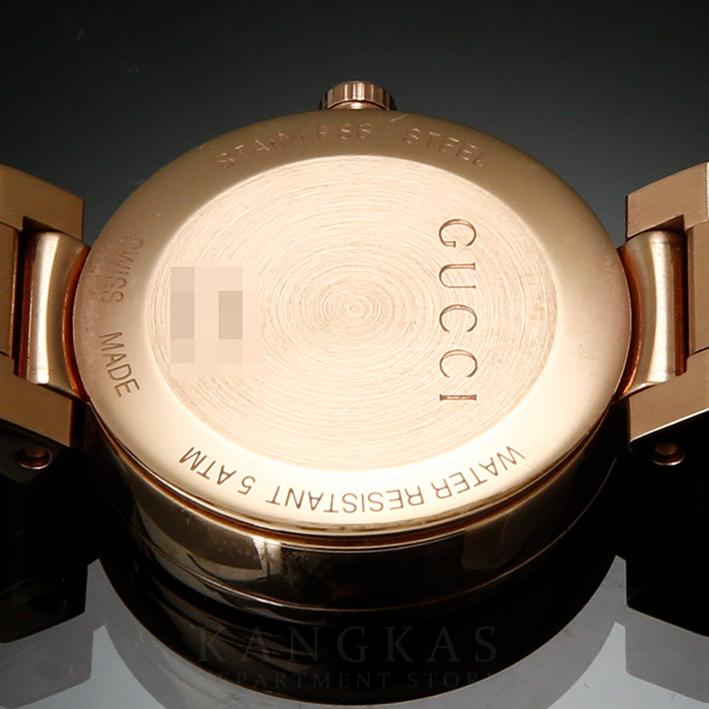 GUCCI(USED)구찌 YA133515 인터로킹 메탈 여성시계