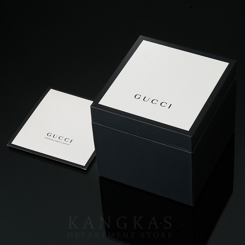 GUCCI(USED)구찌 YA133515 인터로킹 메탈 여성시계