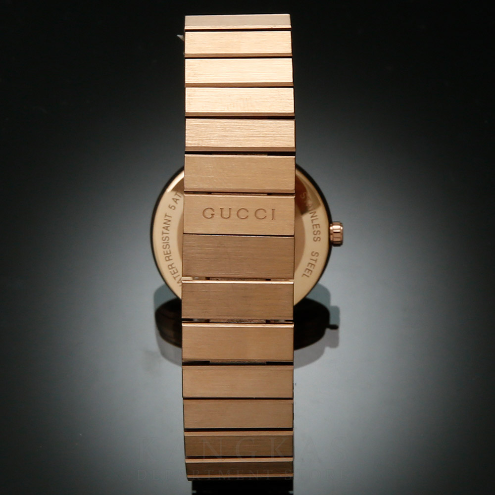 GUCCI(USED)구찌 YA133515 인터로킹 메탈 여성시계