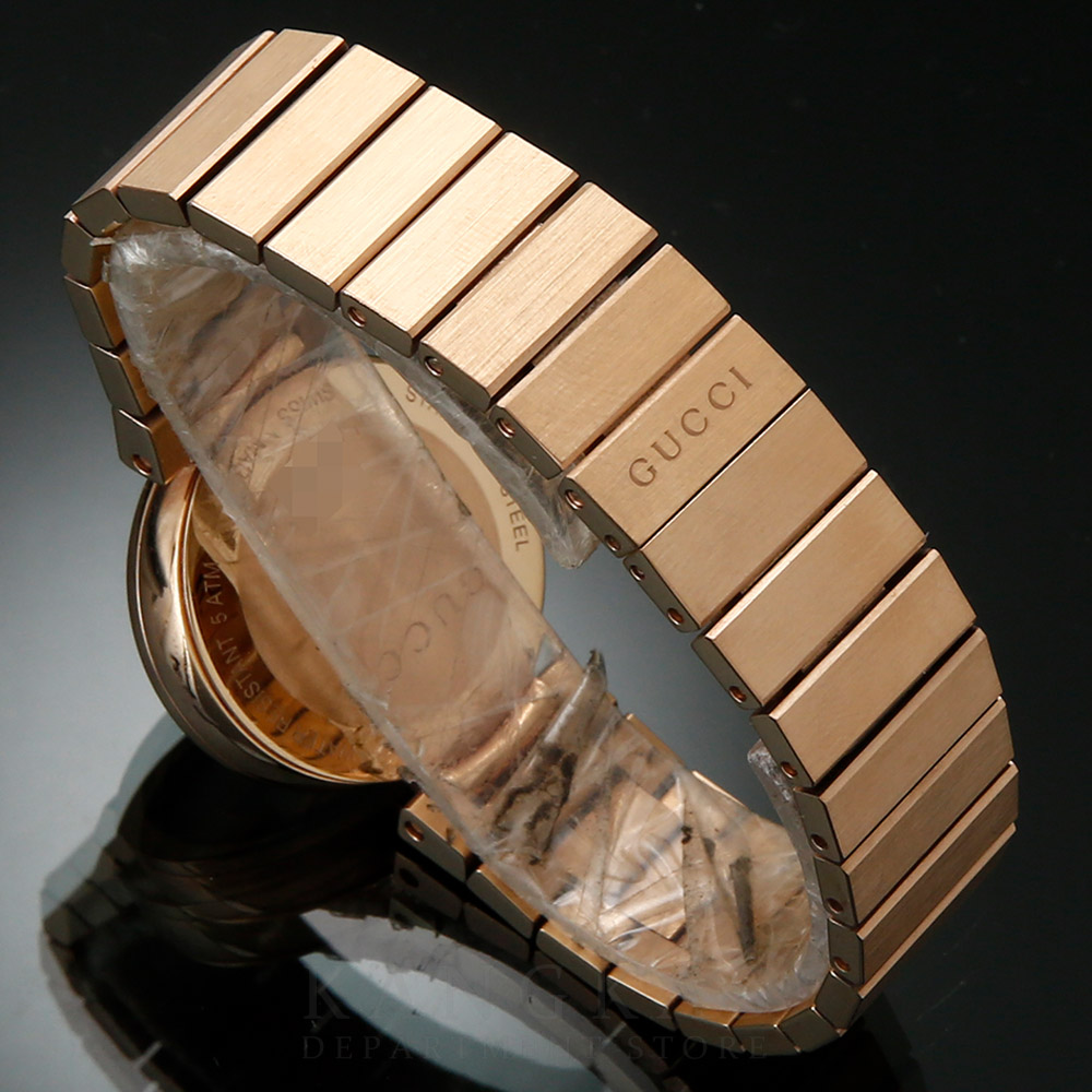 GUCCI(USED)구찌 YA133515 인터로킹 메탈 여성시계