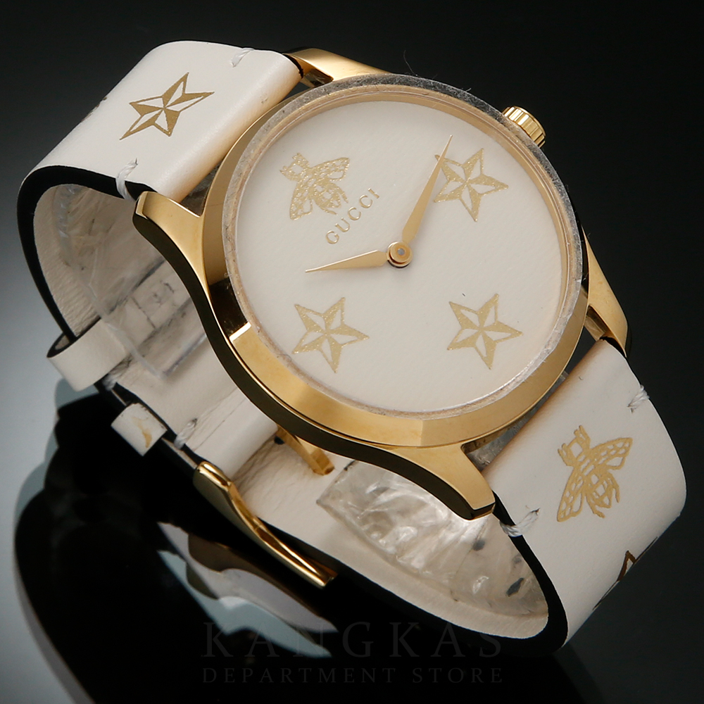 GUCCI(USED)구찌 YA1264096 G 타임리스 여성 워치