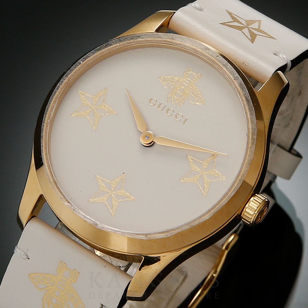 GUCCI(USED)구찌 YA1264096 G 타임리스 여성 워치