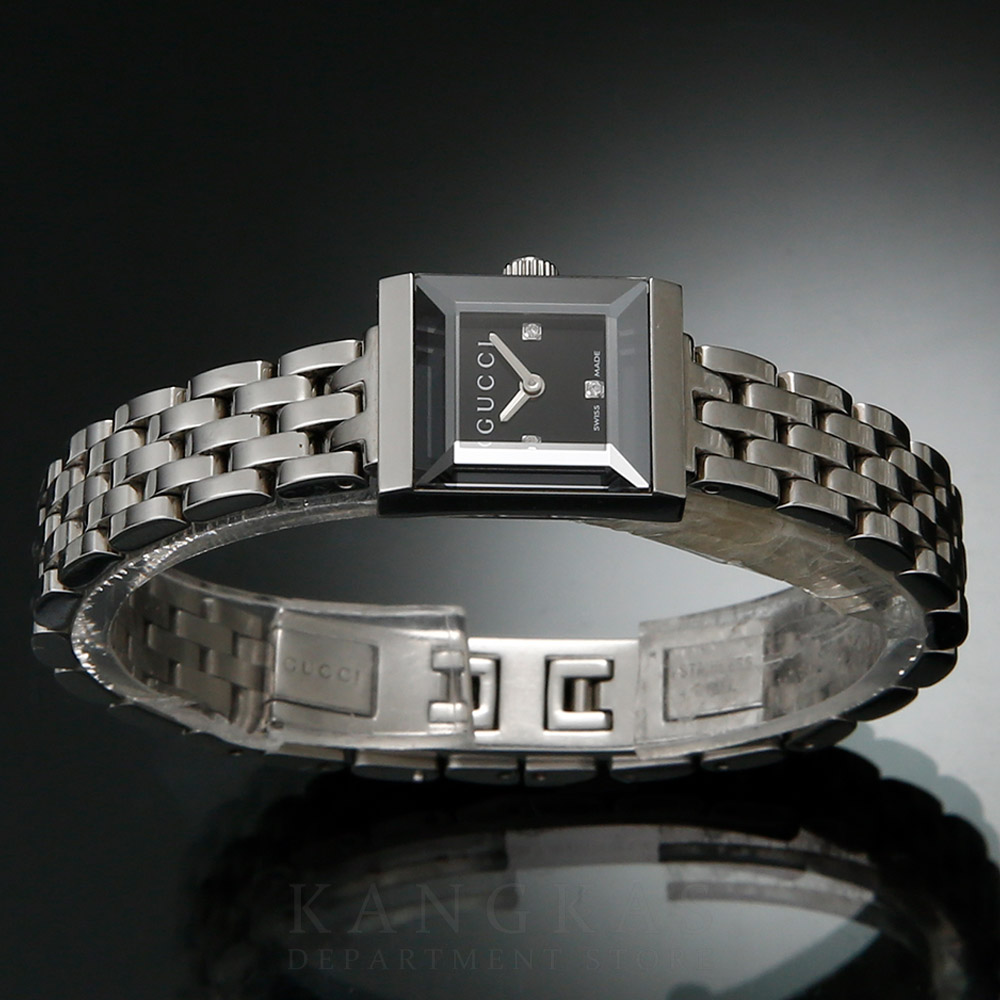 GUCCI(USED)구찌 YA128507 스퀘어 여성 워치