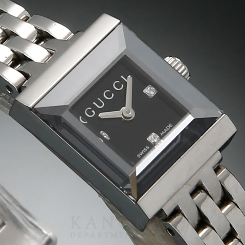 GUCCI(USED)구찌 YA128507 스퀘어 여성 워치