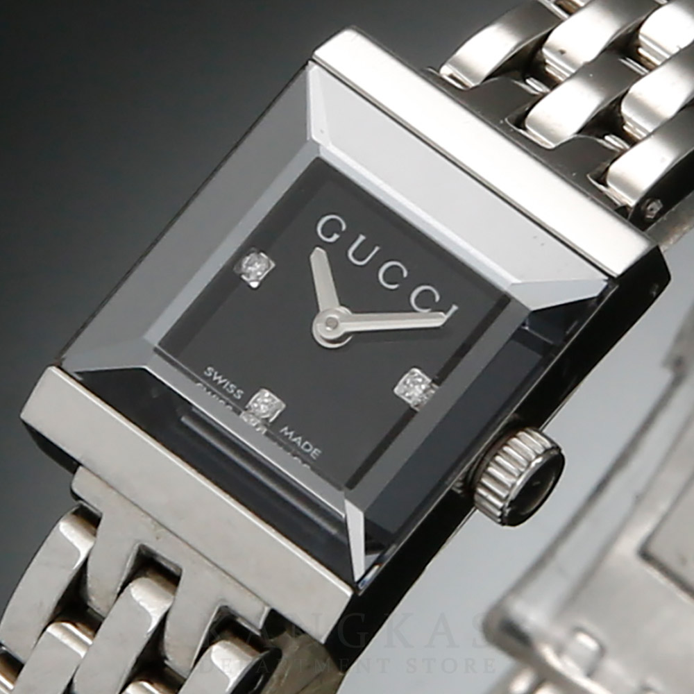 GUCCI(USED)구찌 YA128507 스퀘어 여성 워치
