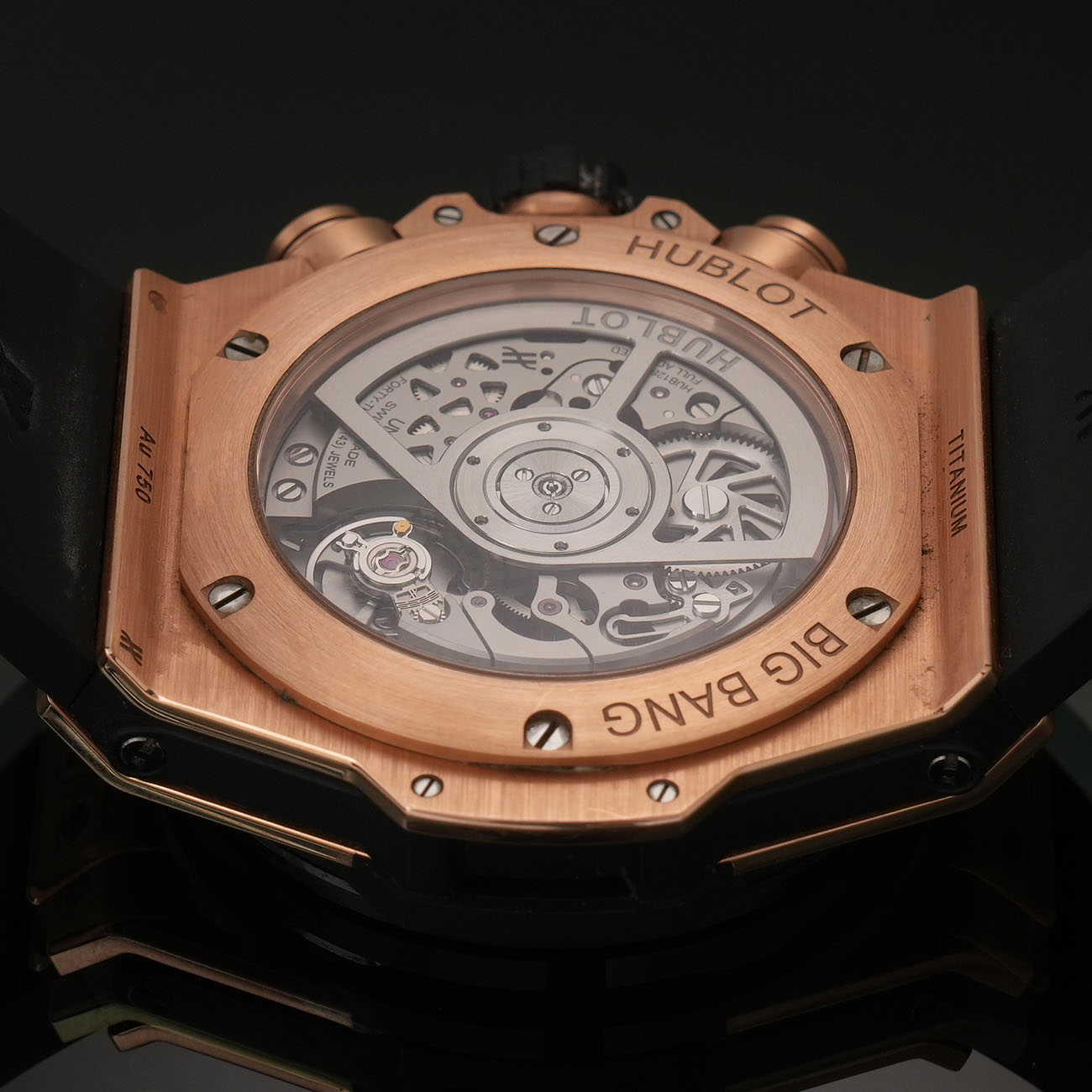 HUBLOT(USED)위블로 빅뱅 유니코 킹 골드 세라믹