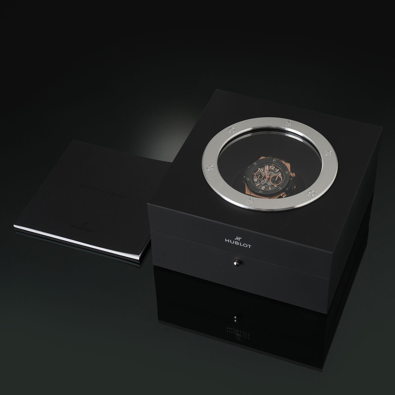 HUBLOT(USED)위블로 빅뱅 유니코 킹 골드 세라믹