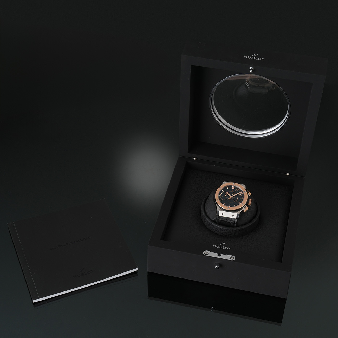 HUBLOT(USED)위블로 클래식 퓨전 크로노그래프 티타늄 킹골드
