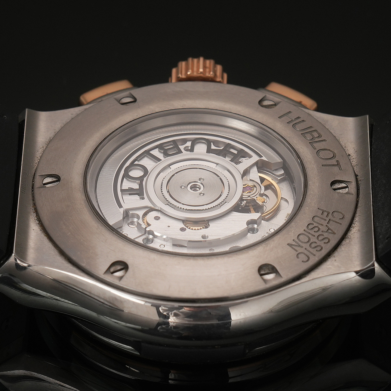 HUBLOT(USED)위블로 클래식 퓨전 크로노그래프 티타늄 킹골드