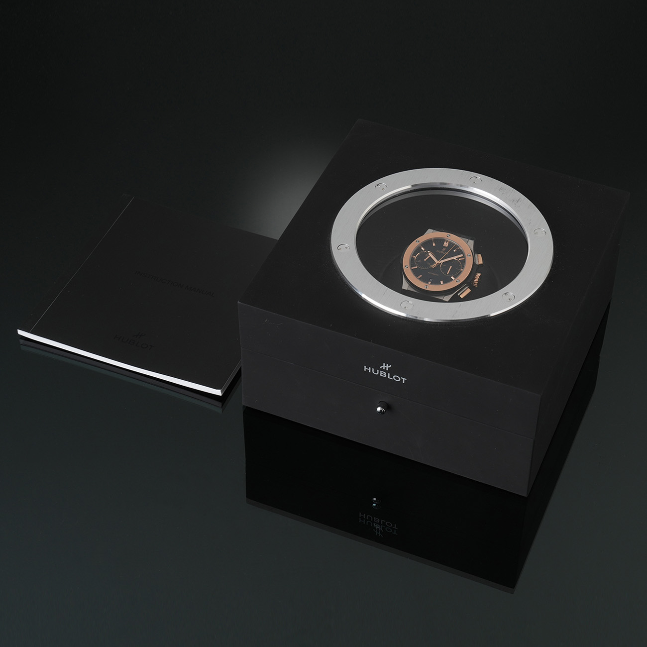 HUBLOT(USED)위블로 클래식 퓨전 크로노그래프 티타늄 킹골드