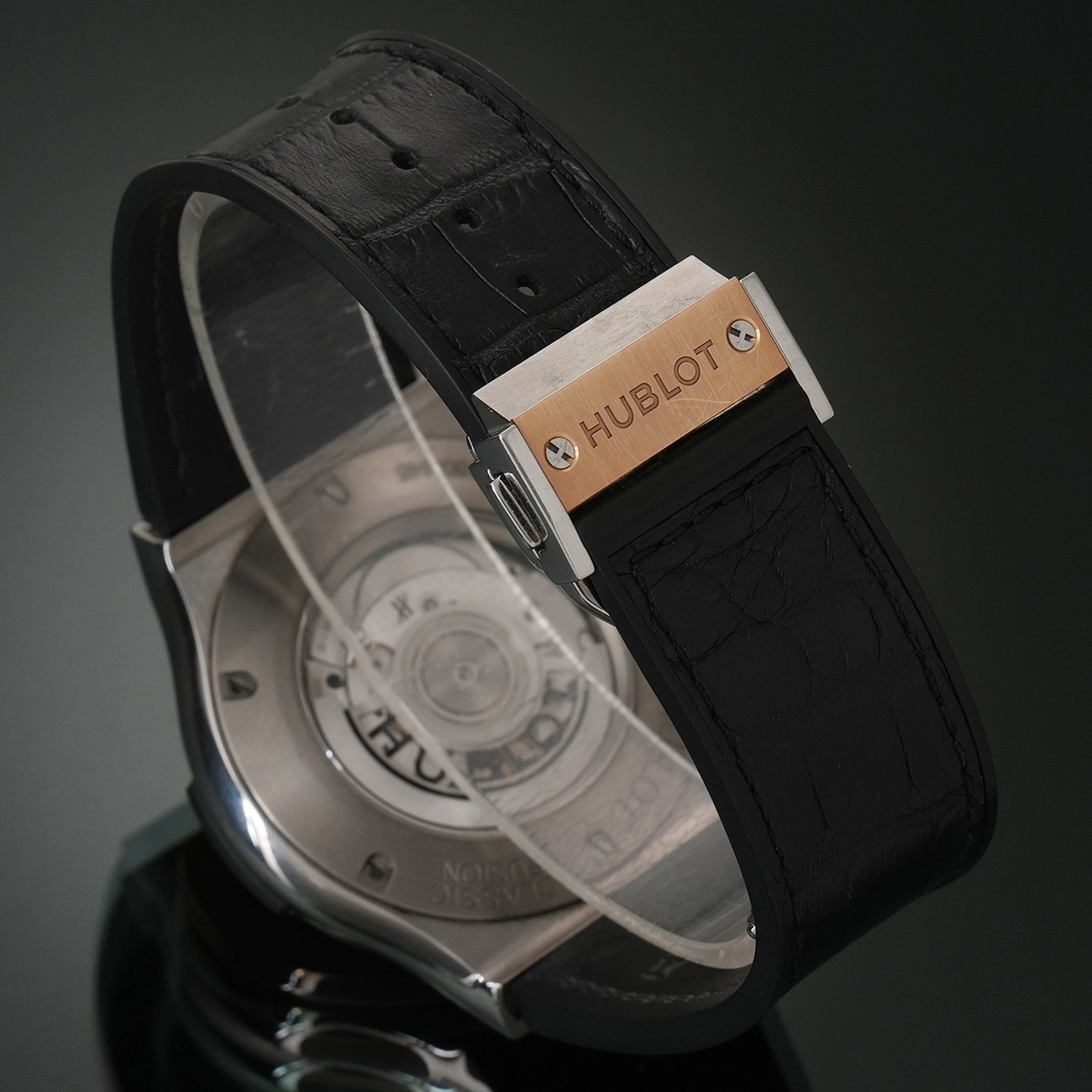 HUBLOT(USED)위블로 클래식 퓨전 크로노그래프 티타늄 킹골드