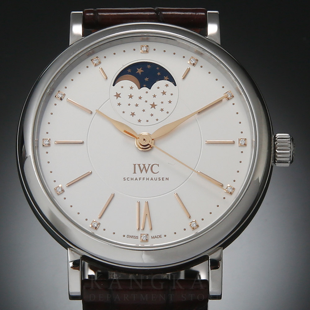 IWC(USED)IWC 포르토피노 오토매틱 문 페이즈 37MM IW459011