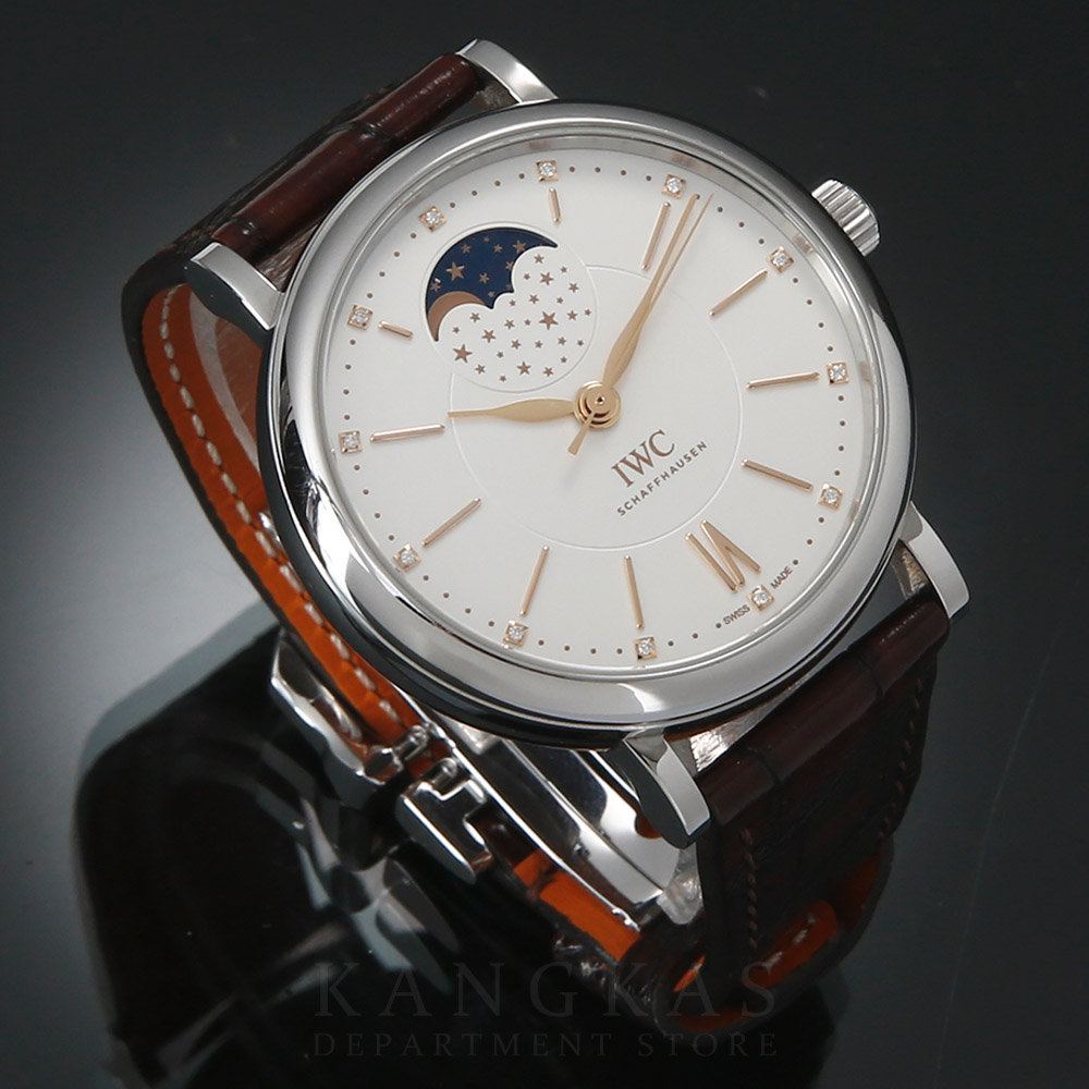 IWC(USED)IWC 포르토피노 오토매틱 문 페이즈 37MM IW459011