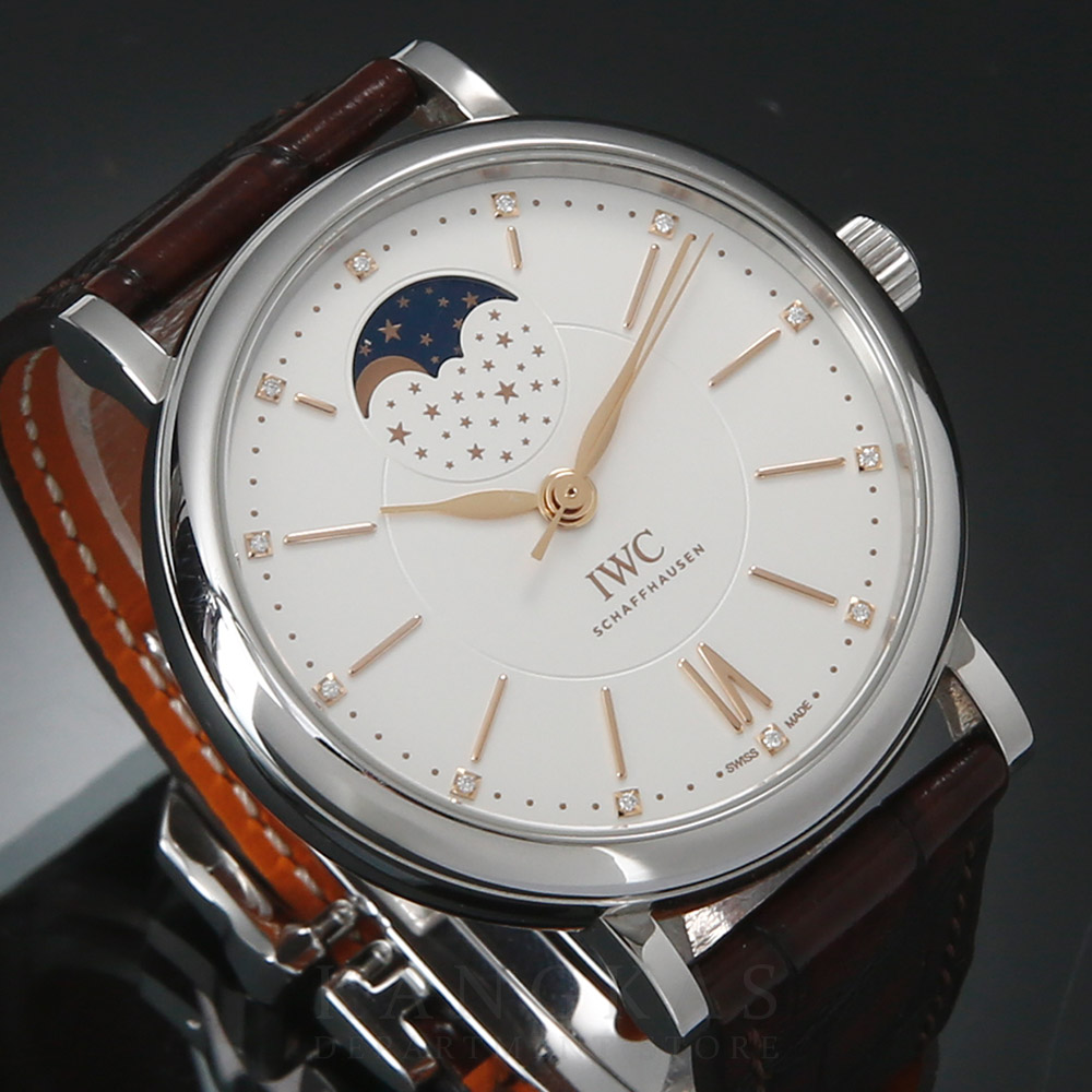 IWC(USED)IWC 포르토피노 오토매틱 문 페이즈 37MM IW459011
