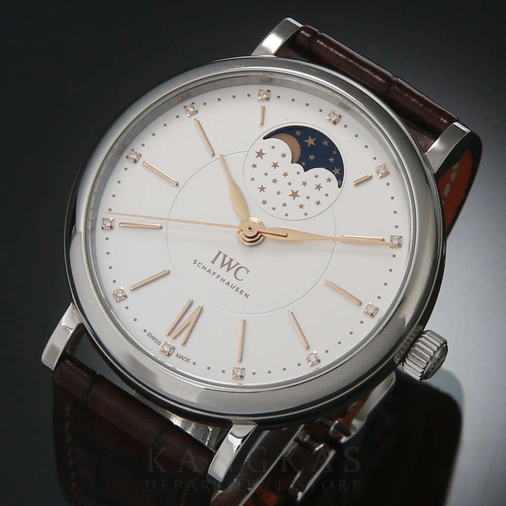 IWC(USED)IWC 포르토피노 오토매틱 문 페이즈 37MM IW459011