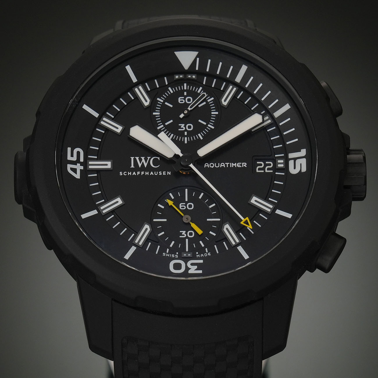 IWC(USED) 아쿠아타이머 크로노그래프 IW379502