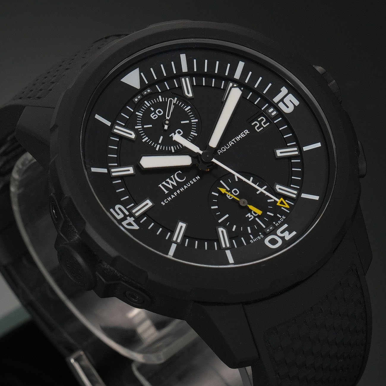 IWC(USED) 아쿠아타이머 크로노그래프 IW379502