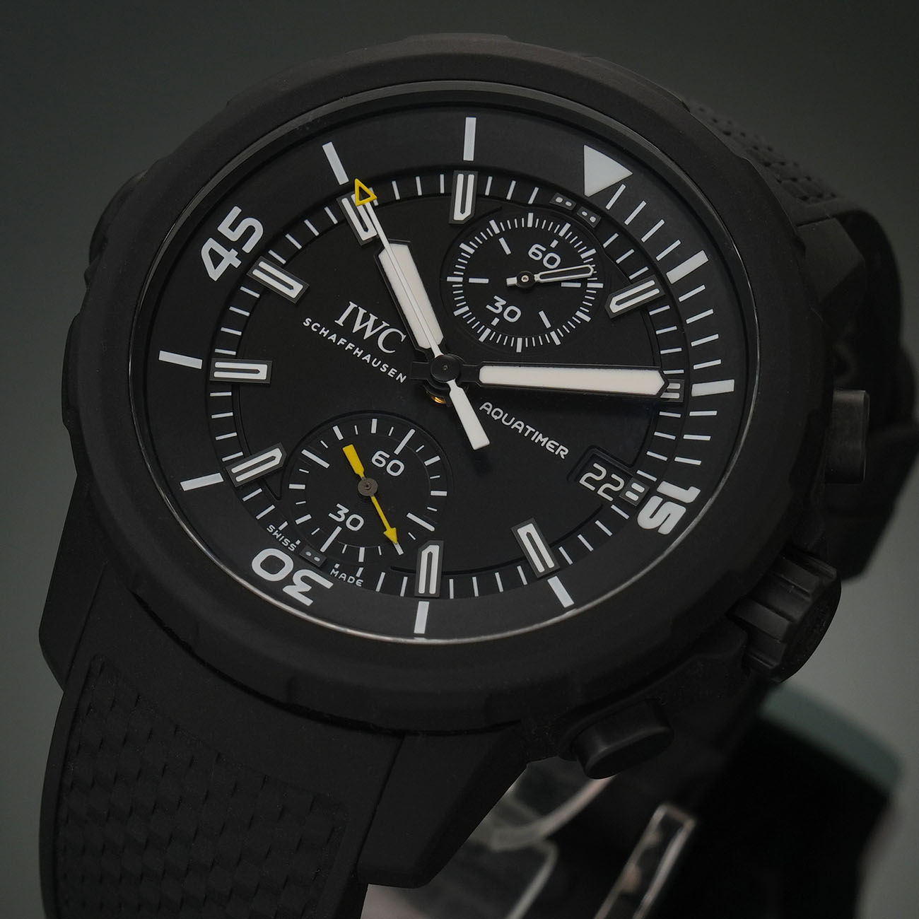 IWC(USED) 아쿠아타이머 크로노그래프 IW379502