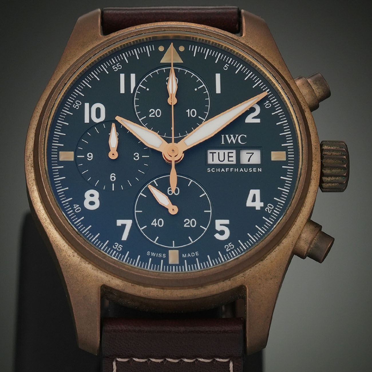 IWC(USED) 파일럿 스핏파이어 크로노 IW387902