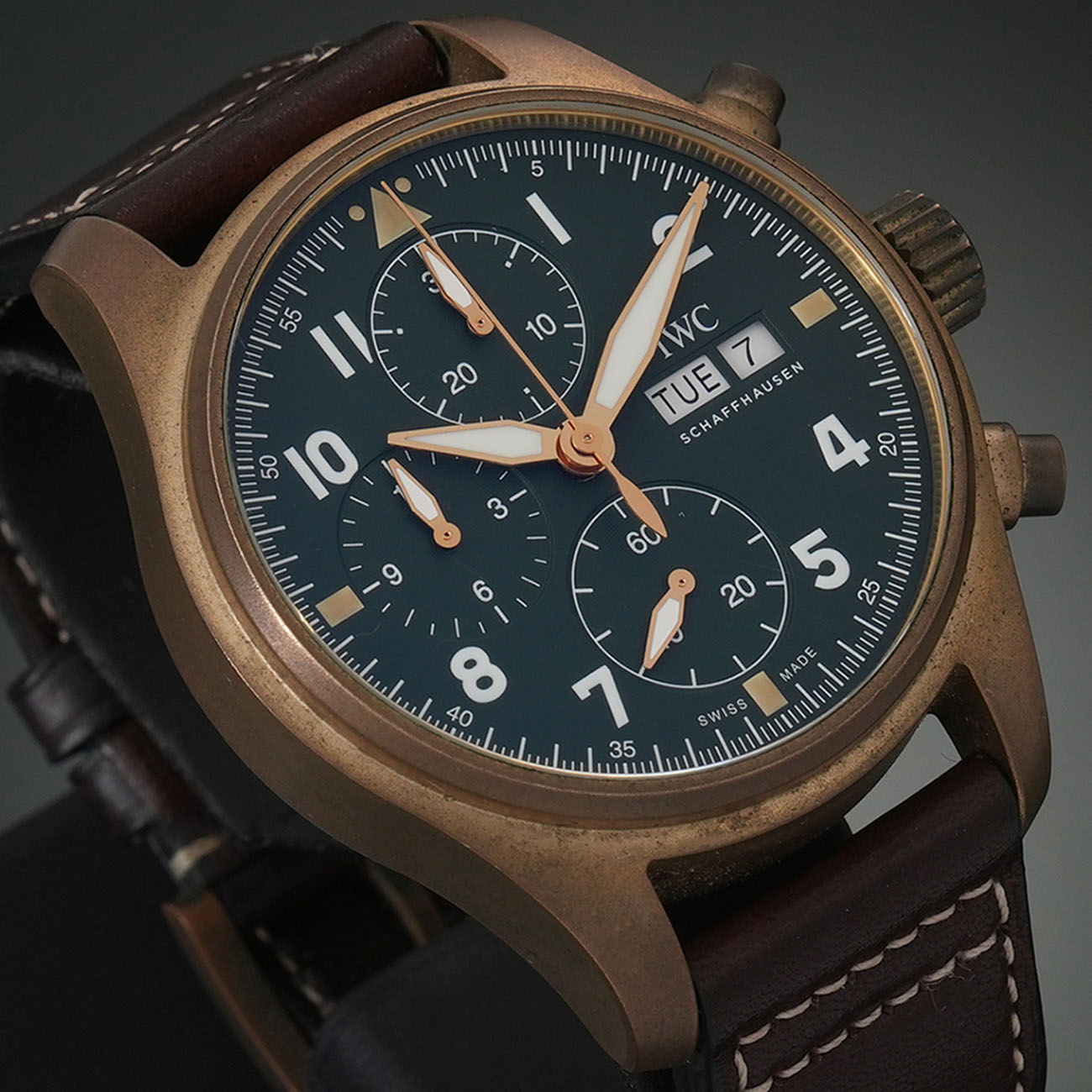 IWC(USED) 파일럿 스핏파이어 크로노 IW387902