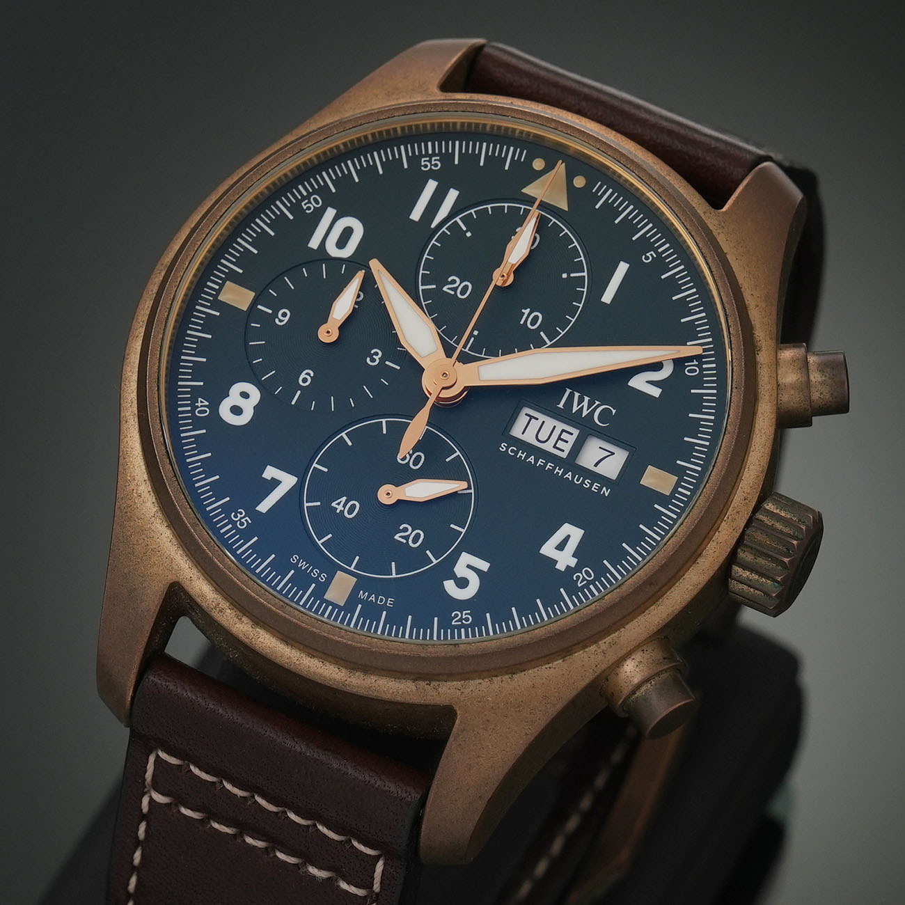 IWC(USED) 파일럿 스핏파이어 크로노 IW387902