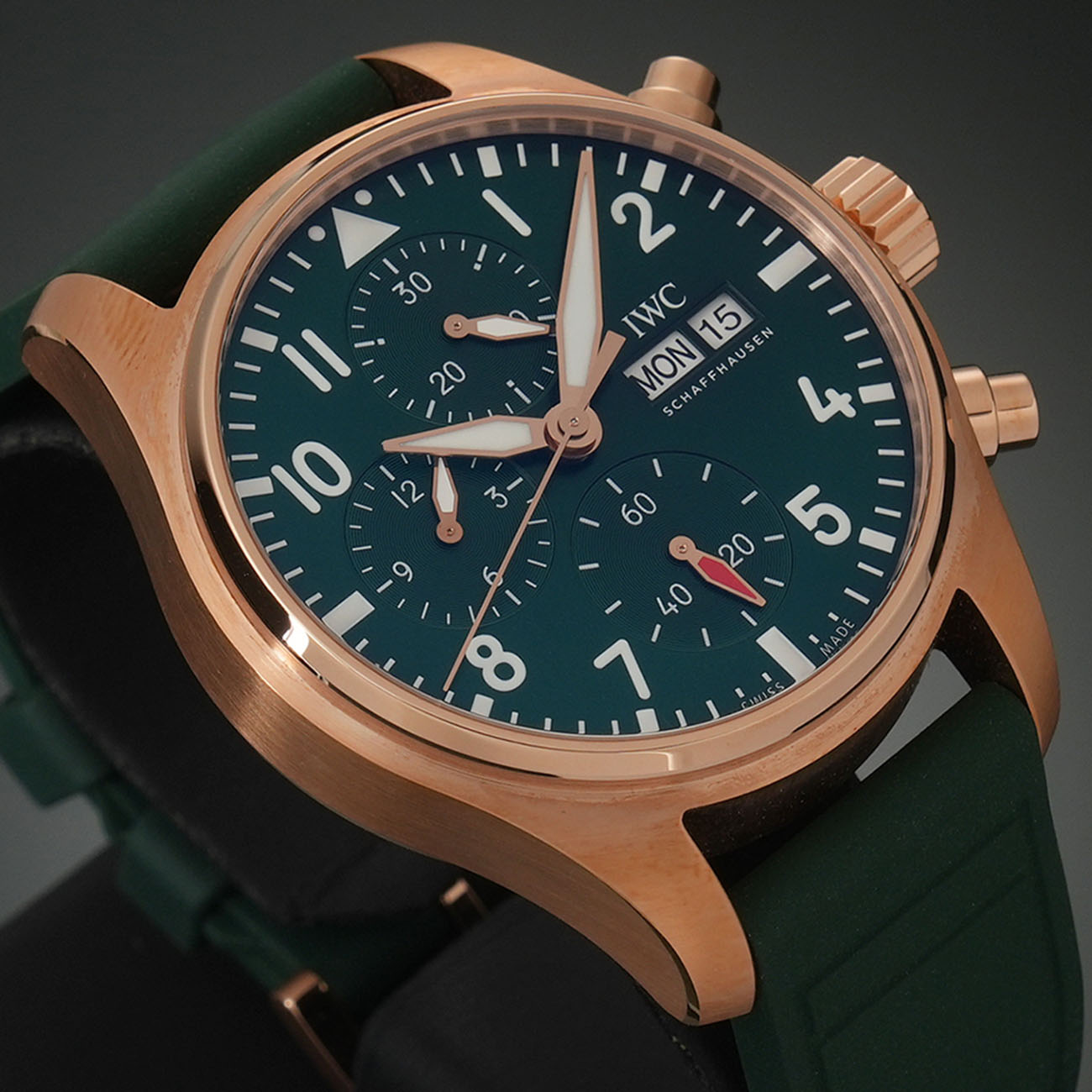 IWC(USED) 파일럿 워치 크로노그래프 41 IW388110