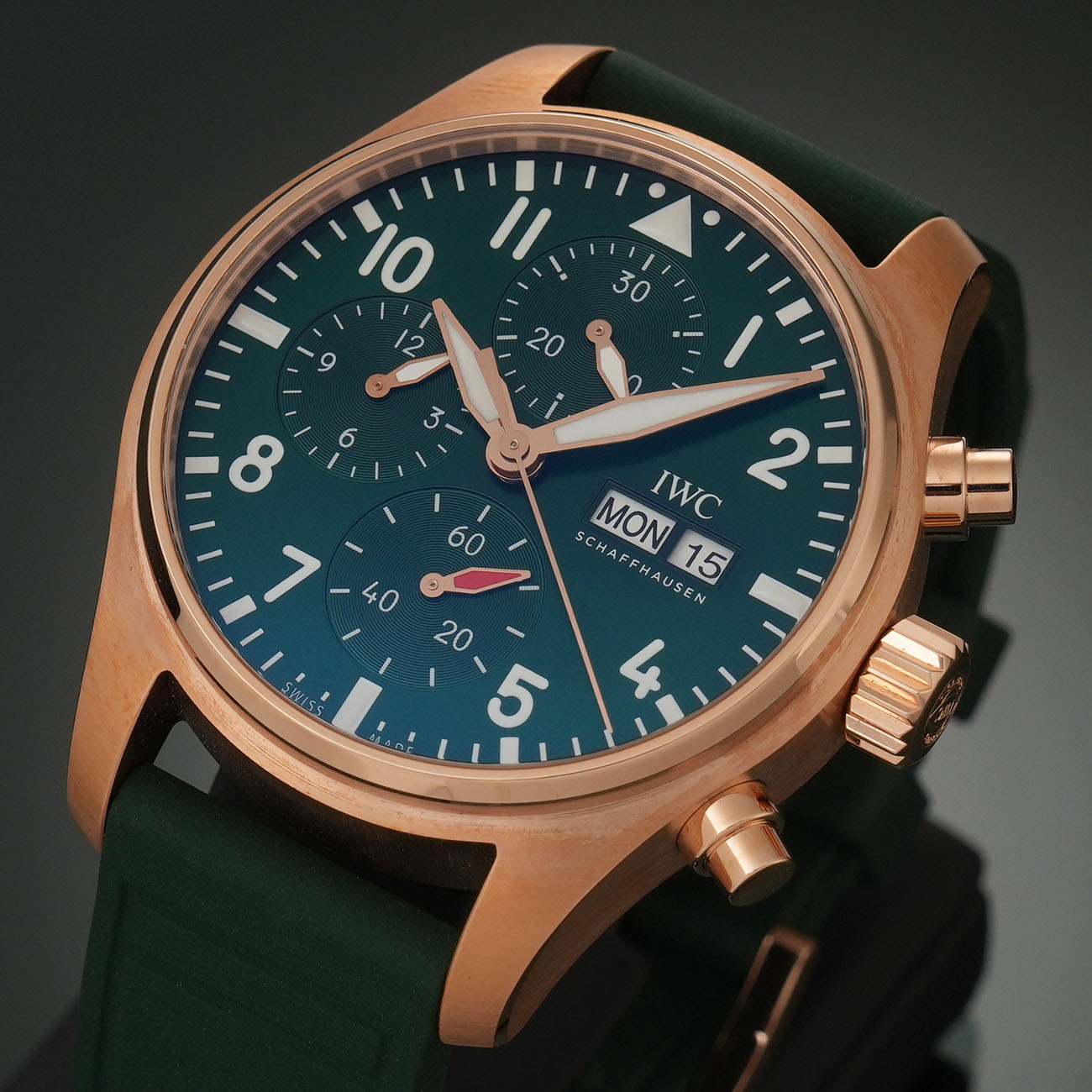 IWC(USED) 파일럿 워치 크로노그래프 41 IW388110
