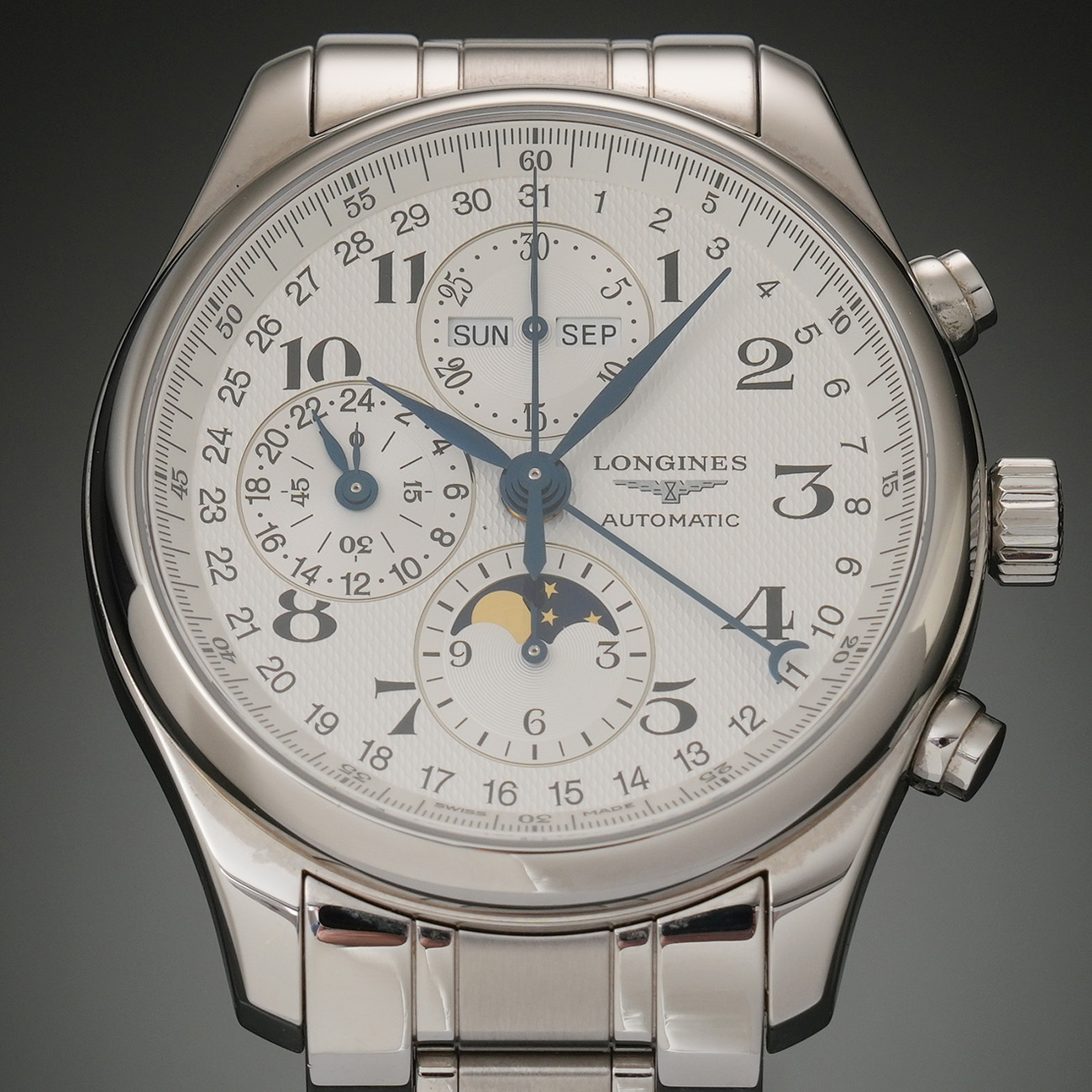 LONGINES(USED)론진 마스터 컬렉션 문페이즈 크로노