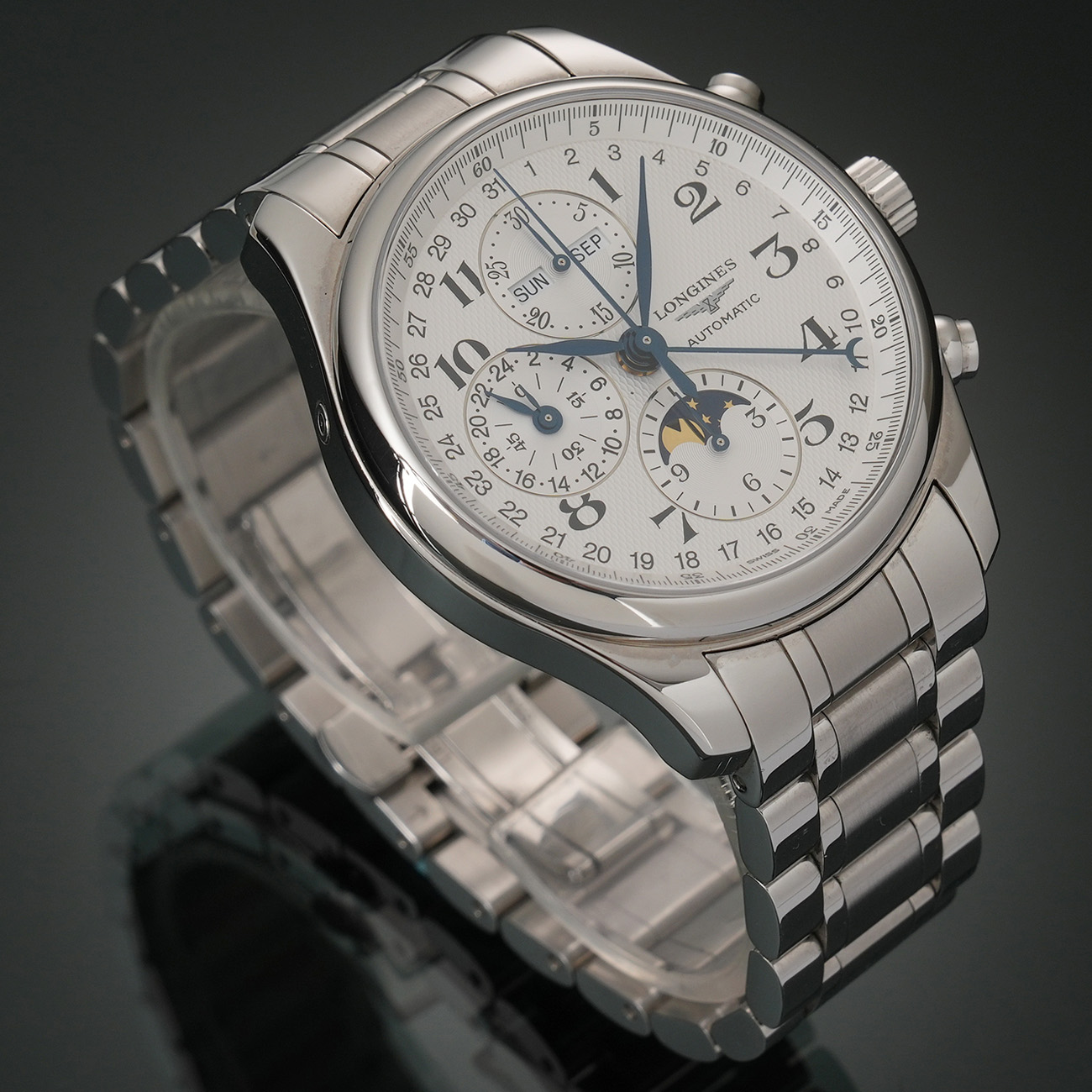 LONGINES(USED)론진 마스터 컬렉션 문페이즈 크로노