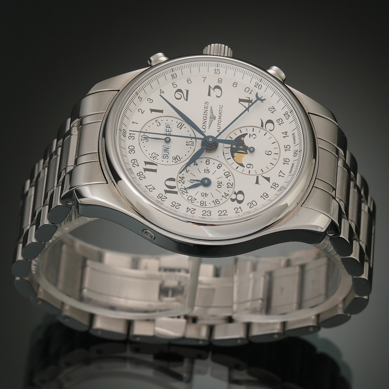 LONGINES(USED)론진 마스터 컬렉션 문페이즈 크로노