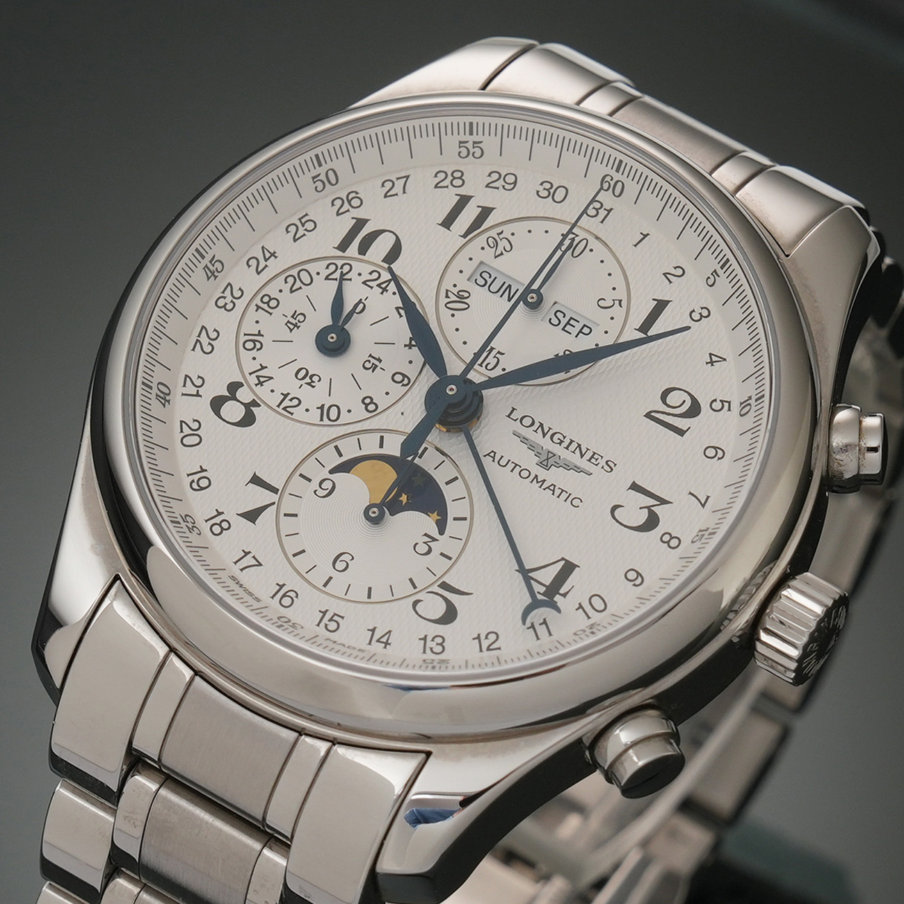 LONGINES(USED)론진 마스터 컬렉션 문페이즈 크로노