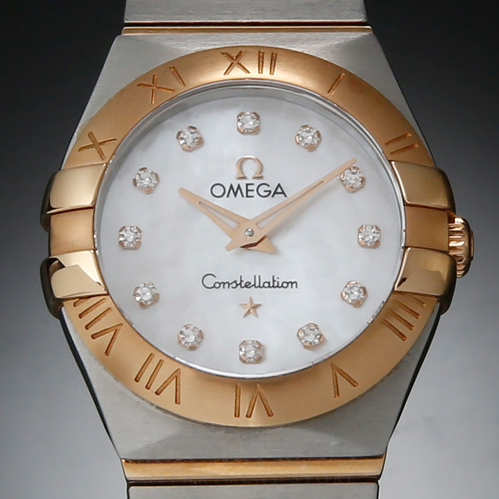 OMEGA(USED)오메가 뉴 컨스틸레이션 콤비 자개판