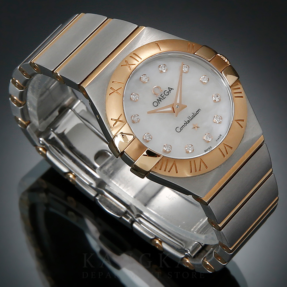 OMEGA(USED)오메가 뉴 컨스틸레이션 콤비 자개판