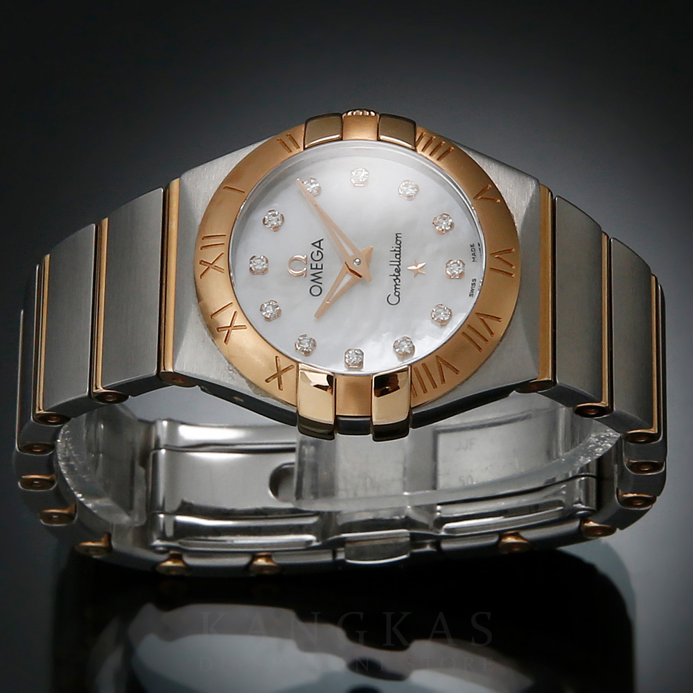 OMEGA(USED)오메가 뉴 컨스틸레이션 콤비 자개판