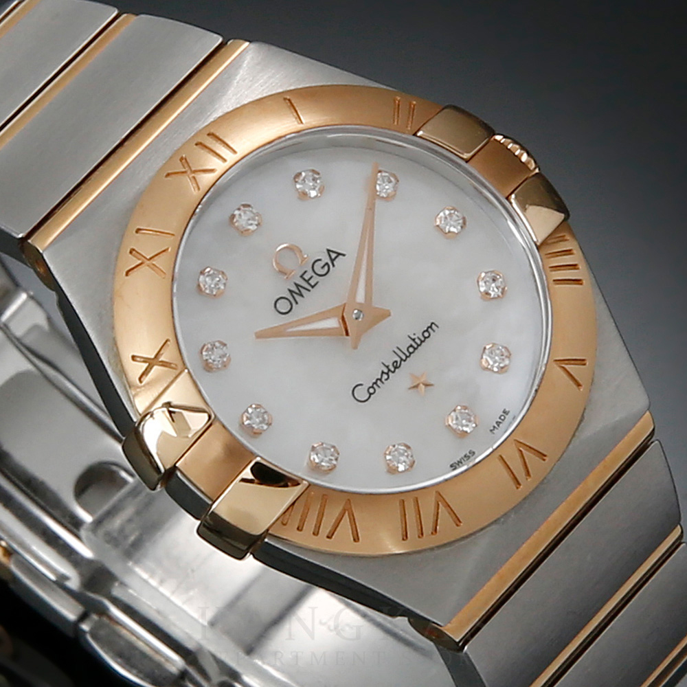 OMEGA(USED)오메가 뉴 컨스틸레이션 콤비 자개판